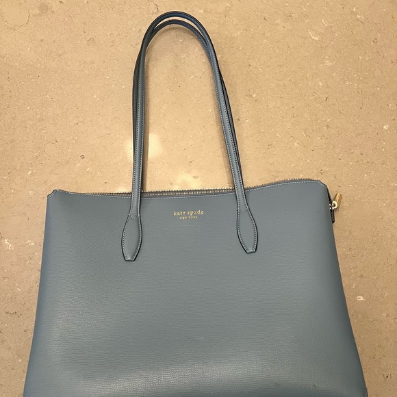 kate spade Handbags - Kate Spade Slate Blue Tote